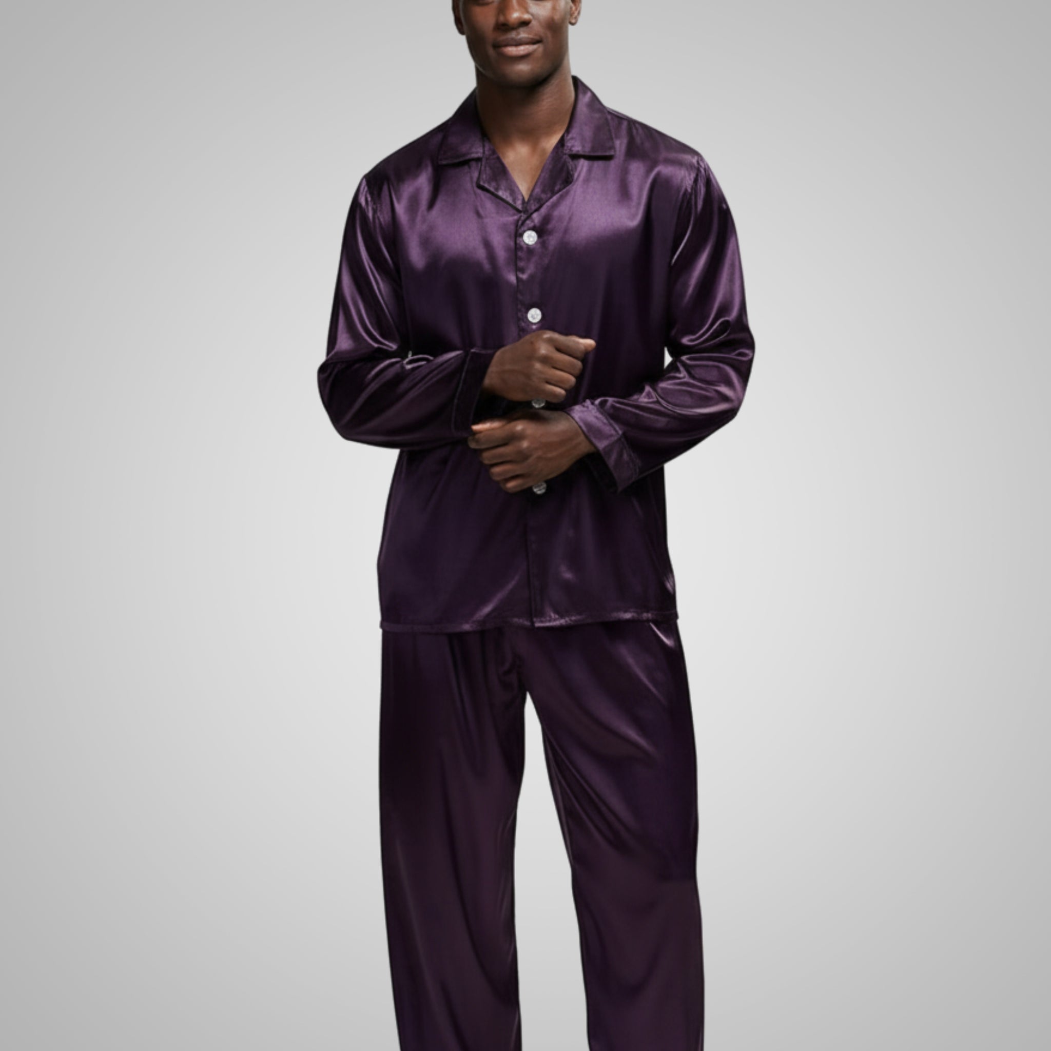 Men’s Purple Royalty Pajama Set