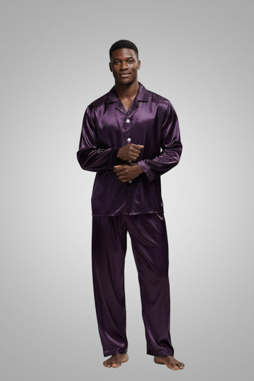 Men’s Purple Royalty Pajama Set